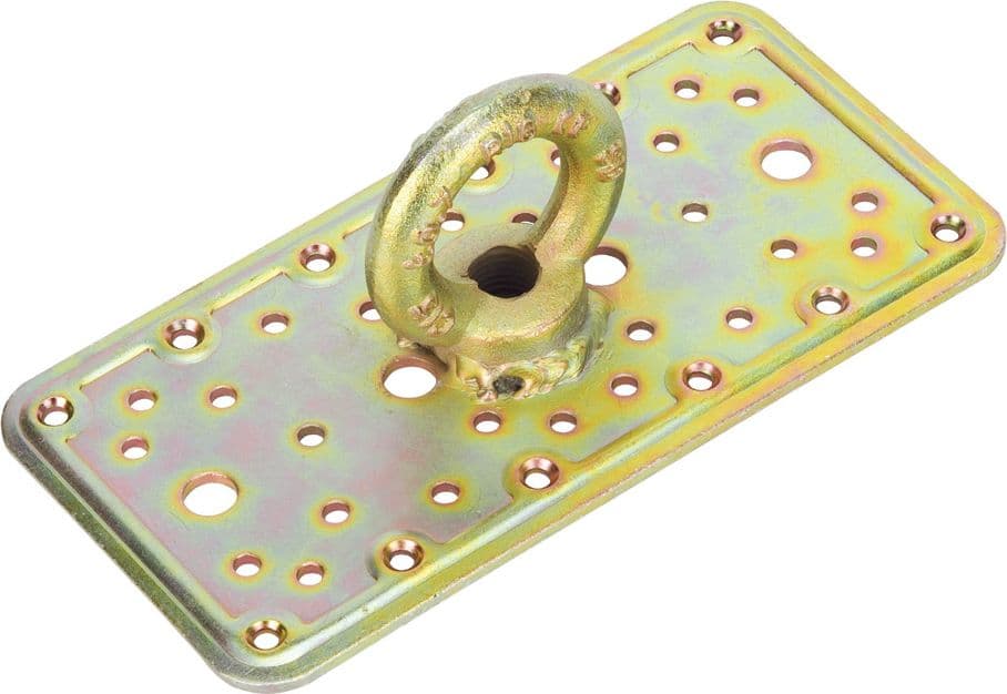 Piastra 862 con Occhiolo Acc Trop 100 x 3 x 200 mm 4 Pezzi - 2