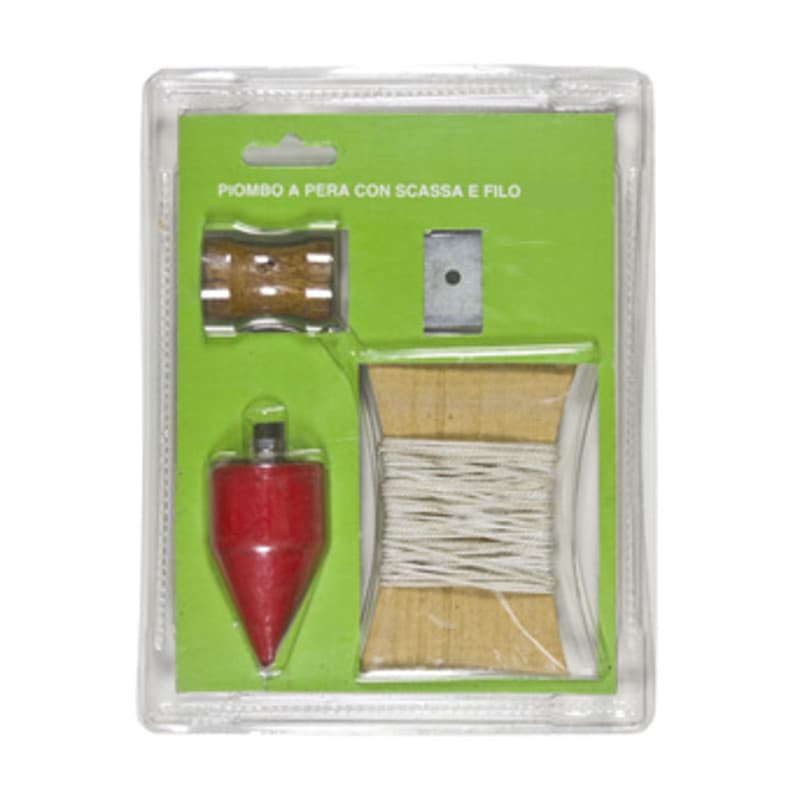 Piombo a Pera con Scassa e Filo 300 g Dima Star 6 Pezzi - 2