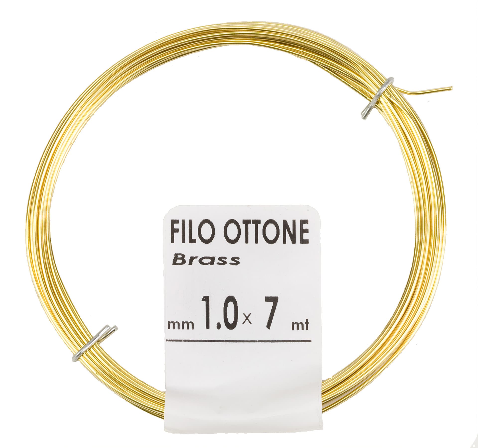 Matassina Filo Ottone Ø 1,0 mm 7 m Filotecnica 20 Pezzi - 2