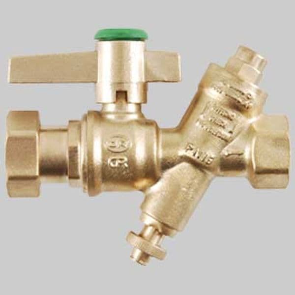 Gruppo Uscita Contatore con Ritegno e Scarico 3/4 Girevole x 1/2
