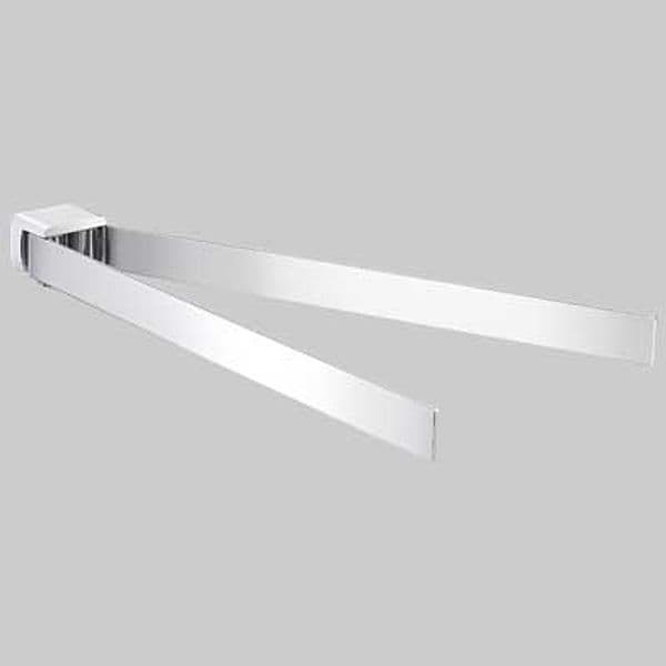 Portasalviette a Snodo Pirenei Ottone Cromato Cm 35 Gedy - 2