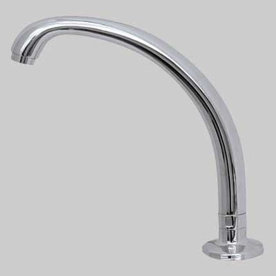 Bocca di Erogazione Girevole Canna Fusa ½ Cromo Made in Italy - 2