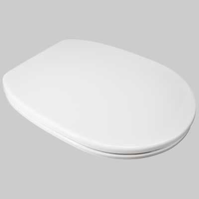 Copriwater Sedile WC Termoindurente T126 Bianco Normale Seba - 2