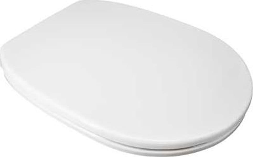 Copriwater Sedile WC Termoindurente T128 Bianco Normale Seba - 2