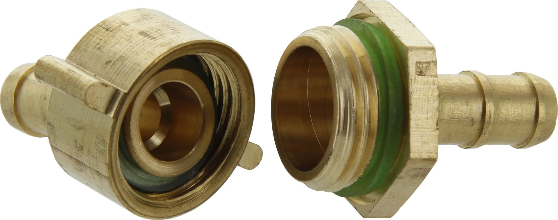 Giuntatubi Ottone 1/2 x 8 mm 3 Pezzi - 2