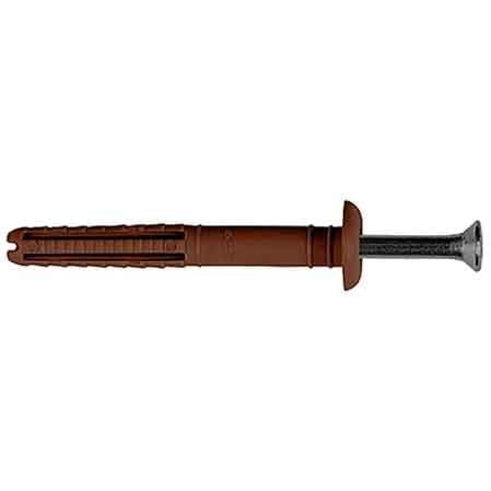 Tassello con Vite a Percussione Tnb Tm Ø 6 x 60 Tecfi 200 Pezzi - 2