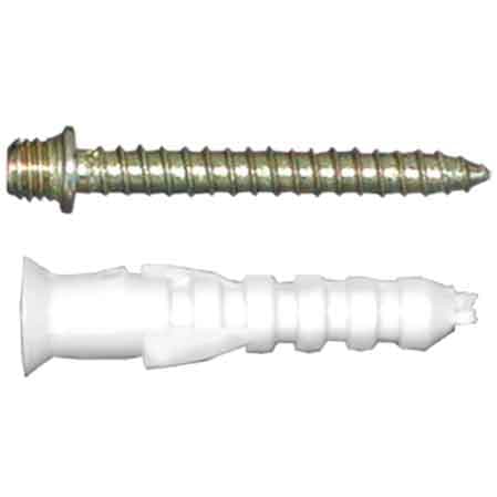 Vite e Tassello per Collare Leggero M6X30 100 Pezzi - 2