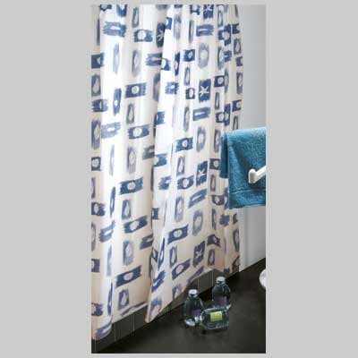 Tenda Doccia Domino PVC 240 x 200 Grigio Gedy - 2