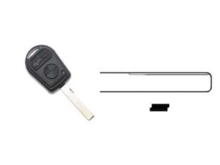 Cover Chiavi per Auto Hyundai HYN12RS1 1 Bottone Silca - 2