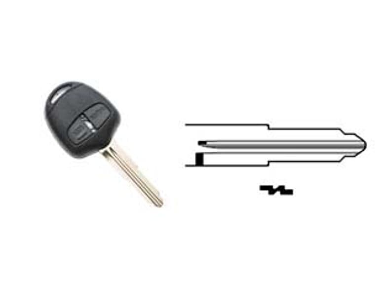 Cover Chiavi per Auto Mitsubishi MIT11RRS2 2 Bottoni Silca - 2