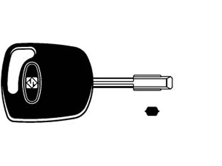 Chiavi Auto Look Alike Porta Transponder FO21TE Silca - 2