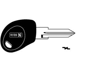 Chiavi Auto Look Alike Porta Transponder GT10BTE Silca - 2