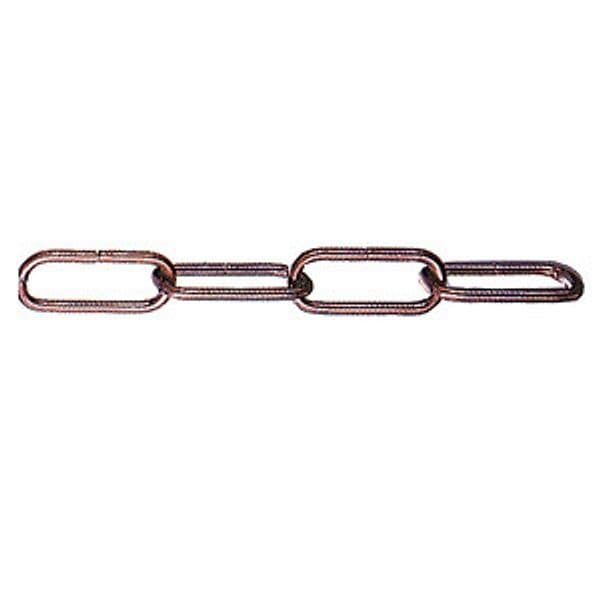 Catena per Lampadario Filo Tondo 3,8 mm Nichel* 15 ml - 2