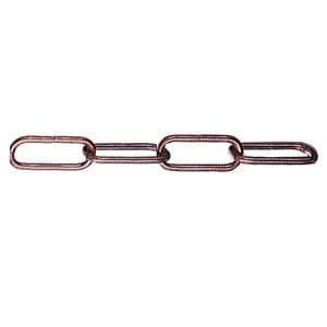 Catena per Lampadario Filo Tondo 3,8 mm Nichel* 15,0 ml - 2