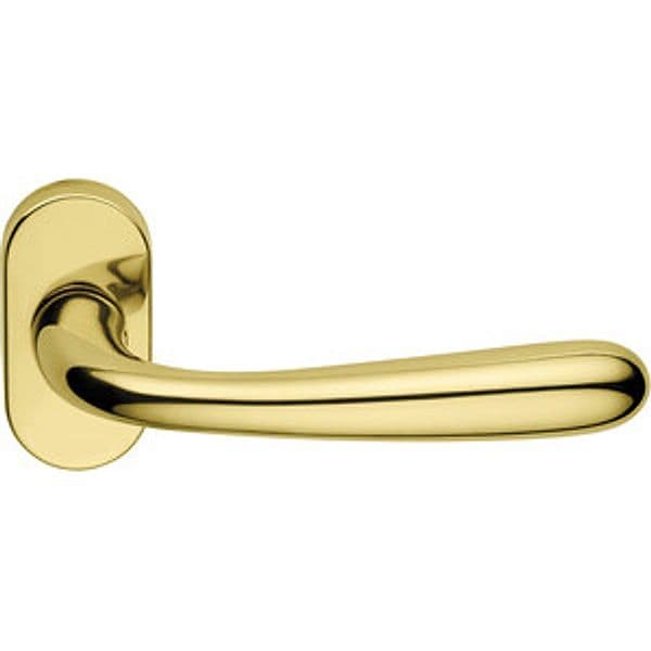 Maniglia Goccia ART.1126 Roset Ov Cr Sat DX Mezza 4 Pezzi - 2