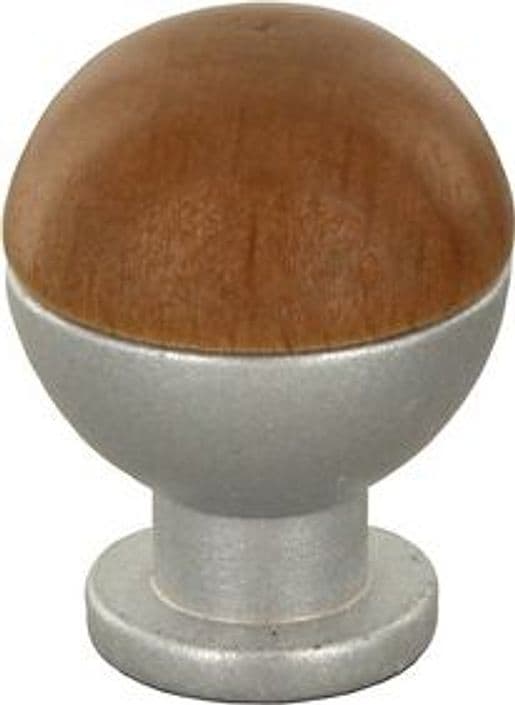 Bl Pomolo Legno Ott 735B Ø 18 mm Noce Ch Botter Luigi 6 Blister 2 Pezzi