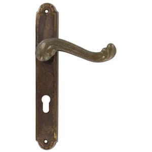 Maniglia Ottone Bronzato Barocco F.y 4,0 Blister Bl - 2