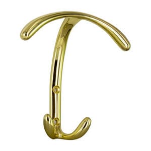Appendiabiti MG40084 Zama 120 x 123 mm Oro Lucido 6 Pezzi - 2