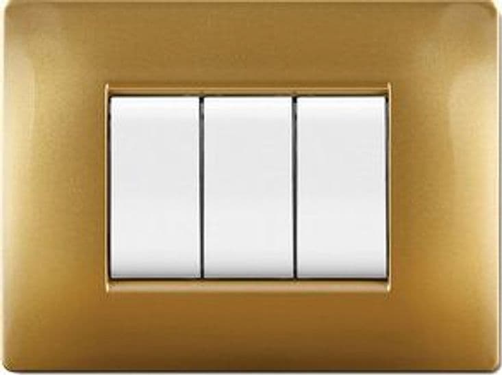 Placca Life Q Living Plast Sabbia Oro 4P – Idroweb