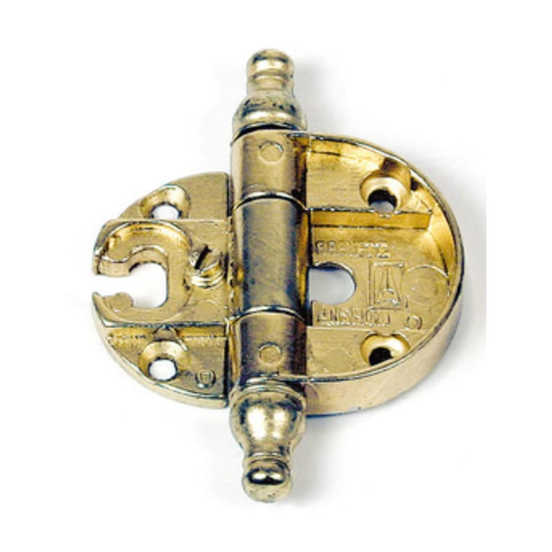 Cerniera per Mobili A0056 Ottonato 35 x 18 mm* 10 Pezzi - 2
