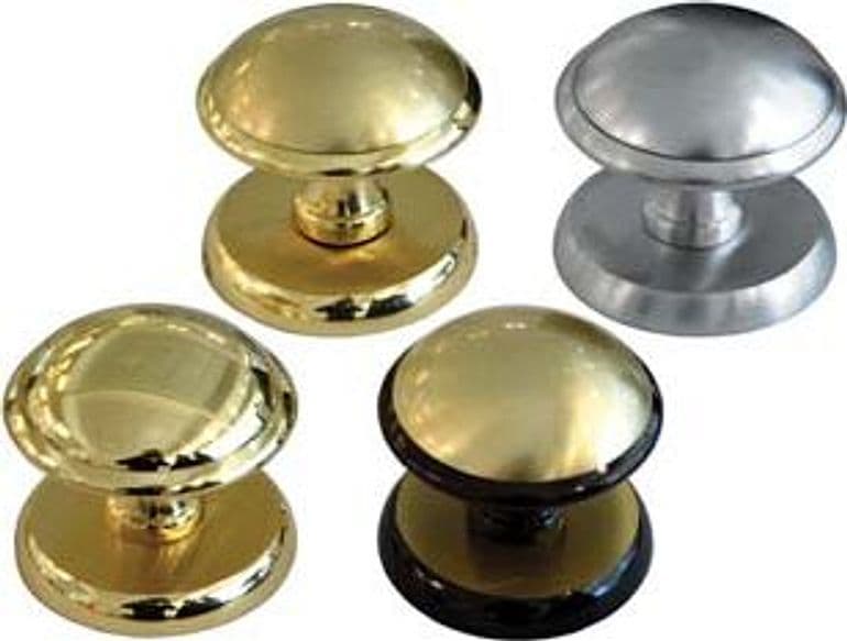 Pomolo Giada per Portone Ø 70 mm Mm, Ottone Lucido - 2