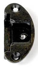Basetta per Cerniere ART.A0069 Bronzata Ant 10 Pezzi - 2