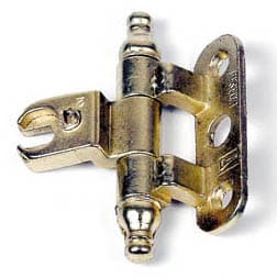 Cerniera per Mobili A0059 Ottonato 46 x 14 mm* 10 Pezzi - 2