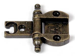Cerniera per Mobili A0055 Bronzo Antic 35 x 24 mm* 10 Pezzi - 2