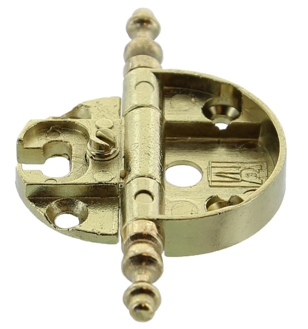 Cerniera per Mobili A0057 Ottonato 35 x 18 mm 10 Pezzi - 2