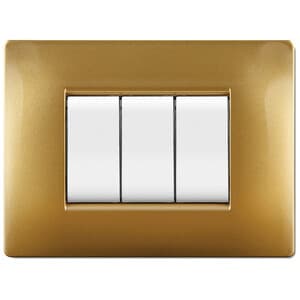 Placca Life Q Living Plast Sabbia Oro 7P - 2
