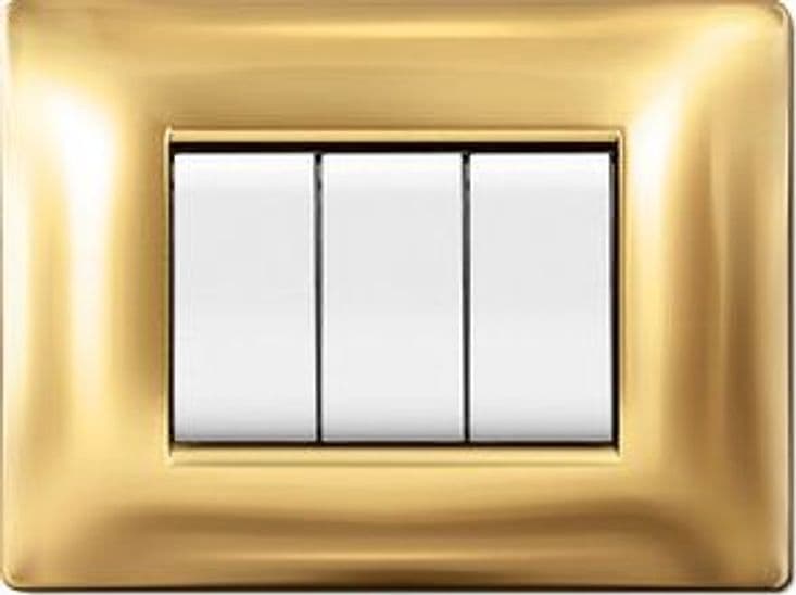 Placca Life Q Living Plast Oro 4P – Idroweb