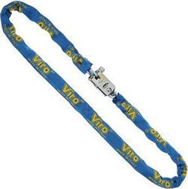 Lucchetto con Catena Morso 60 cm Viro 1.4232 - 2