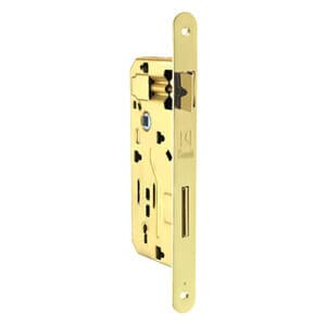 Serratura Q.8 x 90 Ott.ta 40 B. Tondo S Gaccia Patent 5 Pezzi - 2