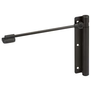 Chiudiporta Ercole 114 DX 60 kg Regolabile Nero Aldeghi Luigi Spa 2 Pezzi - 2