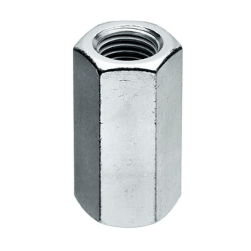 Manicotto Esagonale Lungo Acc Zinc MA12 x 40 mm Ambrovit 50 Pezzi - 2