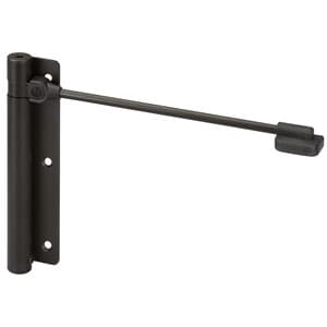 Chiudiporta Ercole 114 SX 60 kg Regolabile Nero Aldeghi Luigi Spa 2 Pezzi - 2