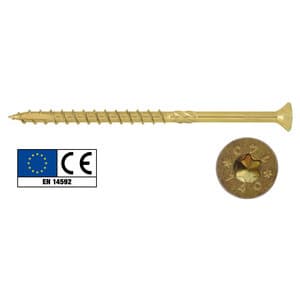 Bs Viti Portanti per Legno TSP Torx 8 x 160 Friulsider 5,0 Bs 5 Pezzi - 2