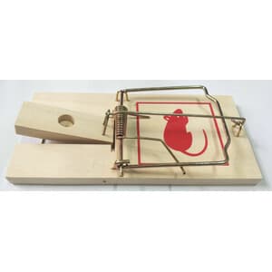 Trappola per Topi Base Legno 10,0 x 4,5 x 0,6 cm China T Max 6044 20 Pezzi - 2