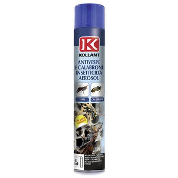 Insetticida Antivespe e Calabroni Aerosol 750 ml 12 Pezzi – Idroweb