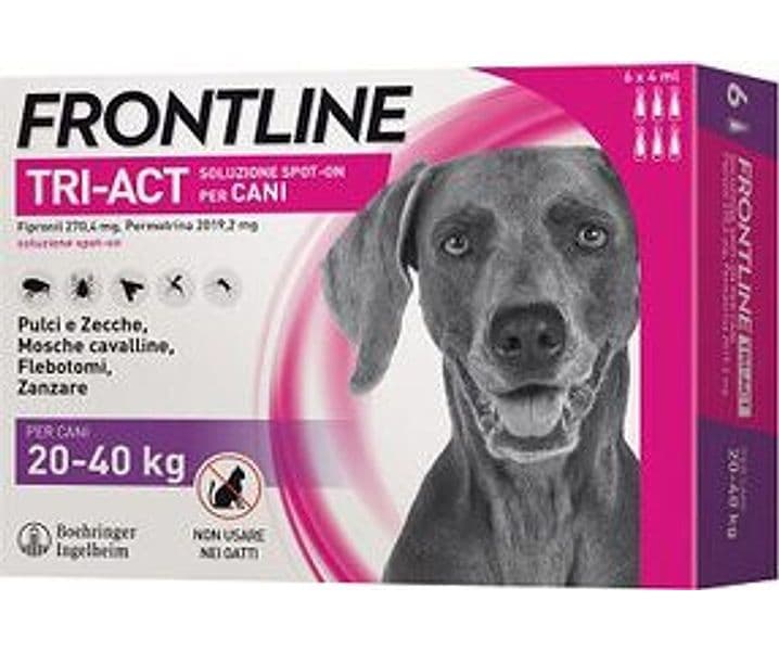 Tri Act 20 40 kg 6 Pipette Off. Speciale Frontline - 2