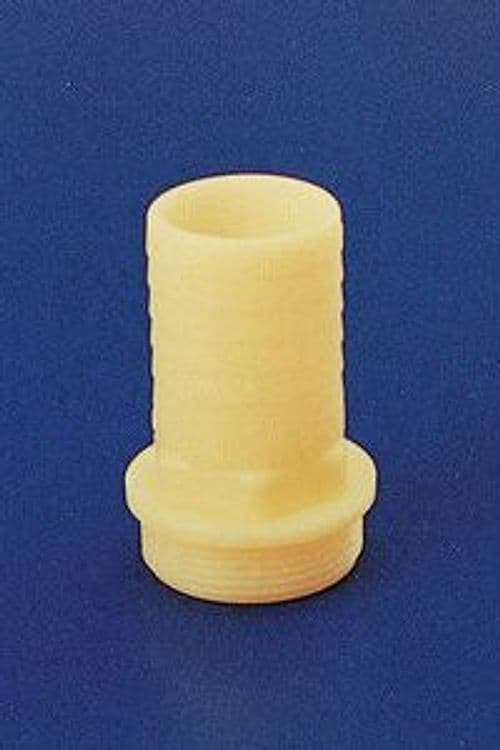 Raccordo Nylon Diritto 2044 Ø 50 mm x 1 1/2 Bucchi 5 Confezioni da 3 Pezzi - 2