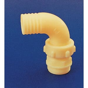 Raccordo Nylon Curvo 2046 Ø 50 mm x 1.½ Bucchi 5 Confezioni da 3 Pezzi - 2