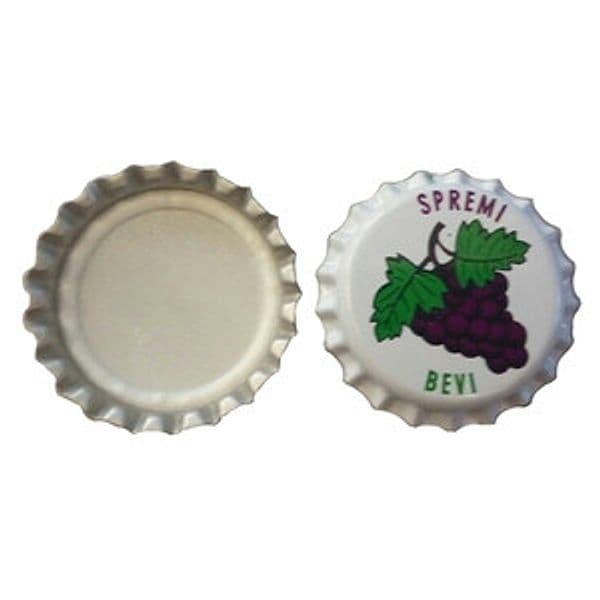 Tappo Corona Uva con Vipla Ø 26 mm Cf Commerciale Imballaggi - 2