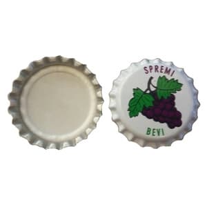Tappo Corona Uva con Vipla Ø 26 mm Cf Commerciale Imballaggi - 2