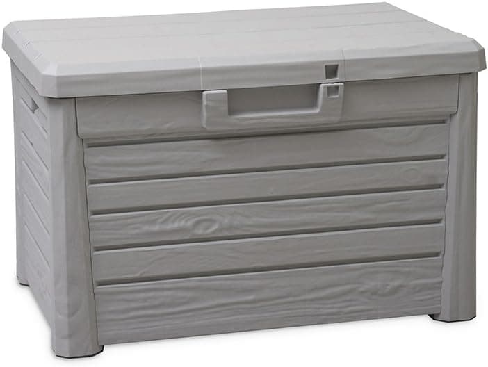 Baule da Esterno e Interno Compact Box Florida 120 Litri con Seduta Effetto - 2