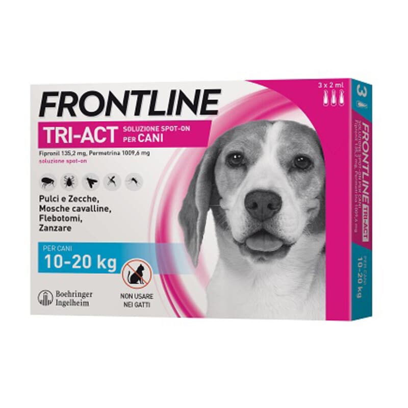 Tri Act 10 20 kg 3 Pipette Frontline - 2