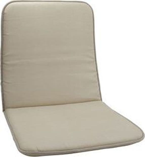 Cuscino Schienale Basso Double Beige Gemitex 8 Pezzi - 2