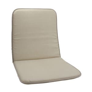 Cuscino Schienale Basso Double Beige Gemitex 8 Pezzi - 2