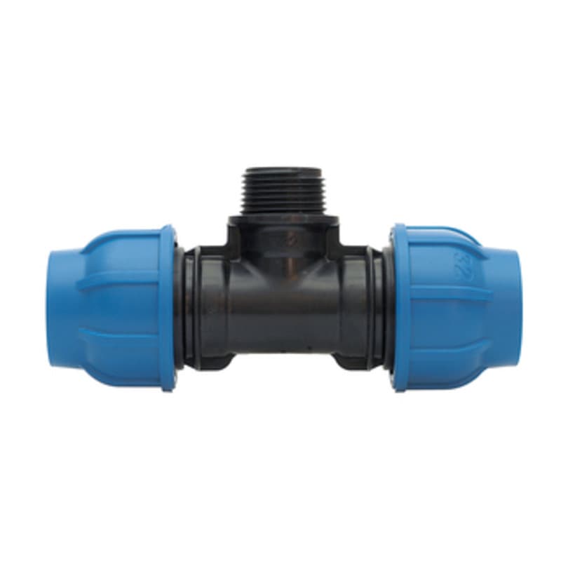 Raccordo Nylon Tee M Ø 20 x ½ x 20 mm* Irritec 20 Pezzi - 2
