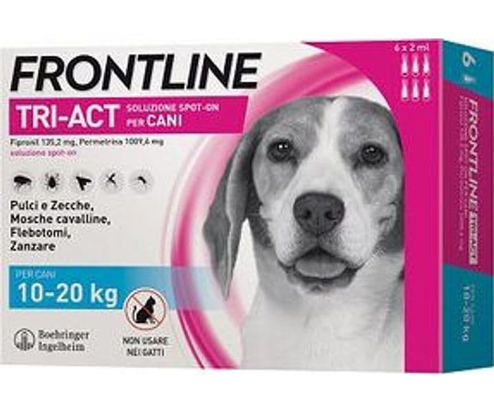 Tri Act 10 20 kg 6 Pipette Off. Speciale Frontline - 2